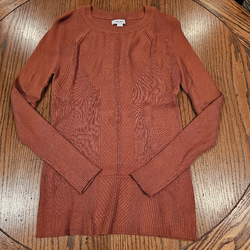 Nine West Rust Sweater